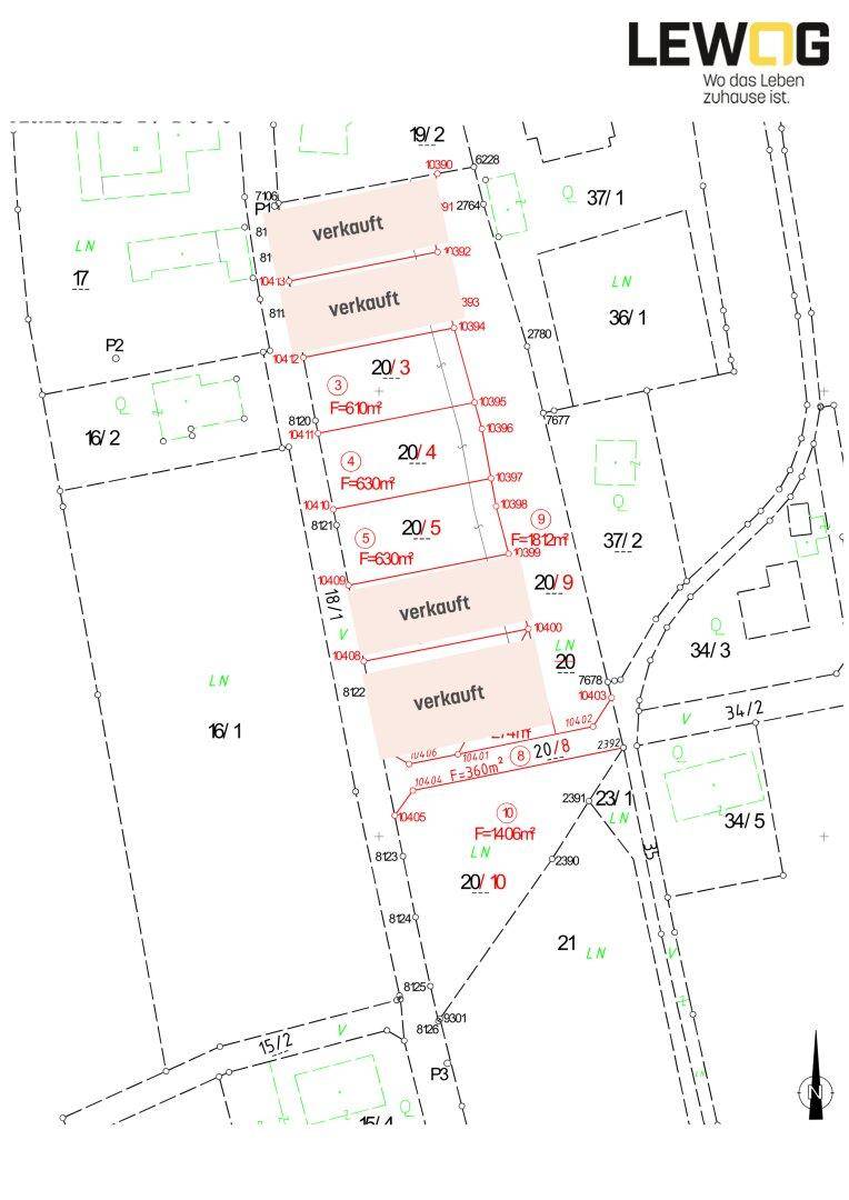 3 Baugrundstücke in Kematen am Innbach - Ansicht 2