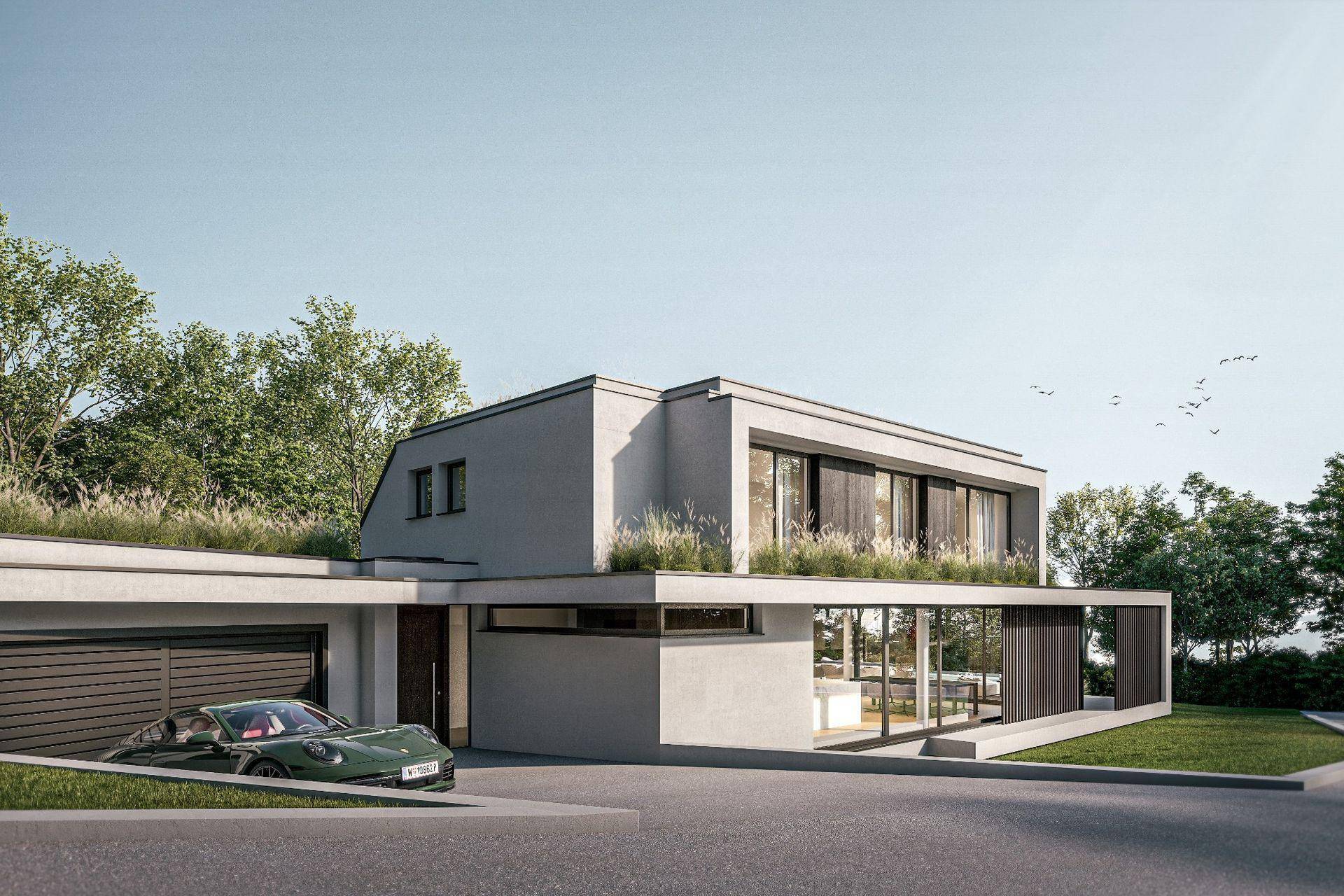 Ein Zuhause wie Urlaub - exklusive Designvilla am Waldrand mit Pool | provisionsfrei - Mehr