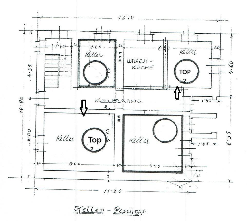 Keller Grundriss
