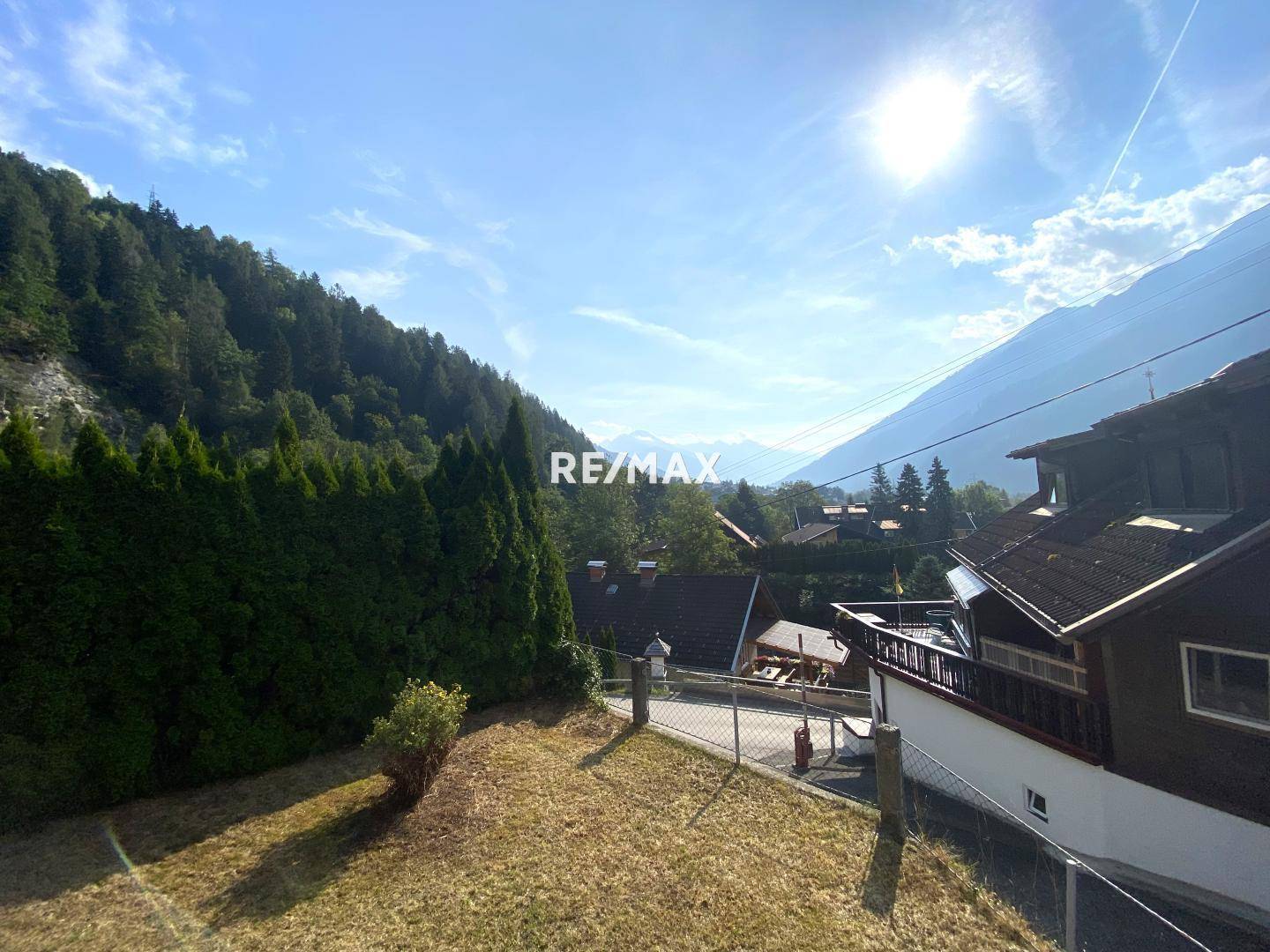 Fernsicht vom Balkon