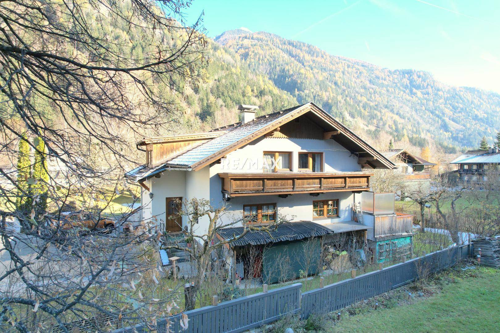 Anblick Haus Südseite