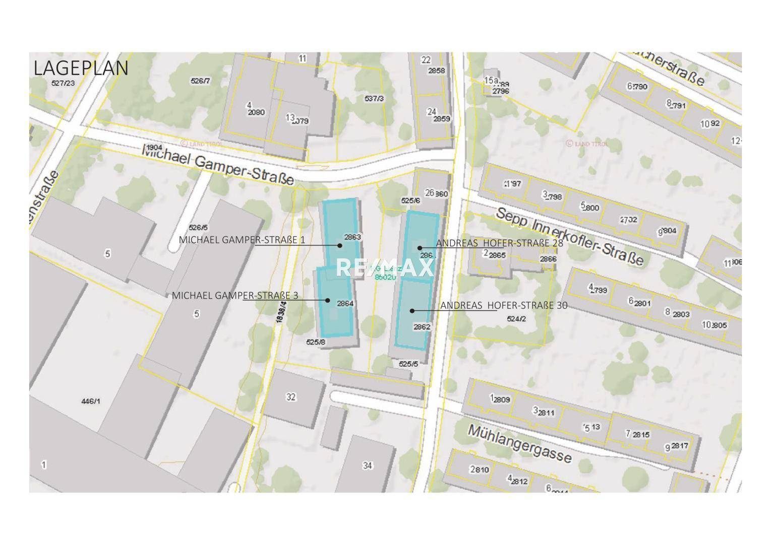 Lageplan_Wohnanlage_A-Hofer-Str_M-Gamper-Str_0