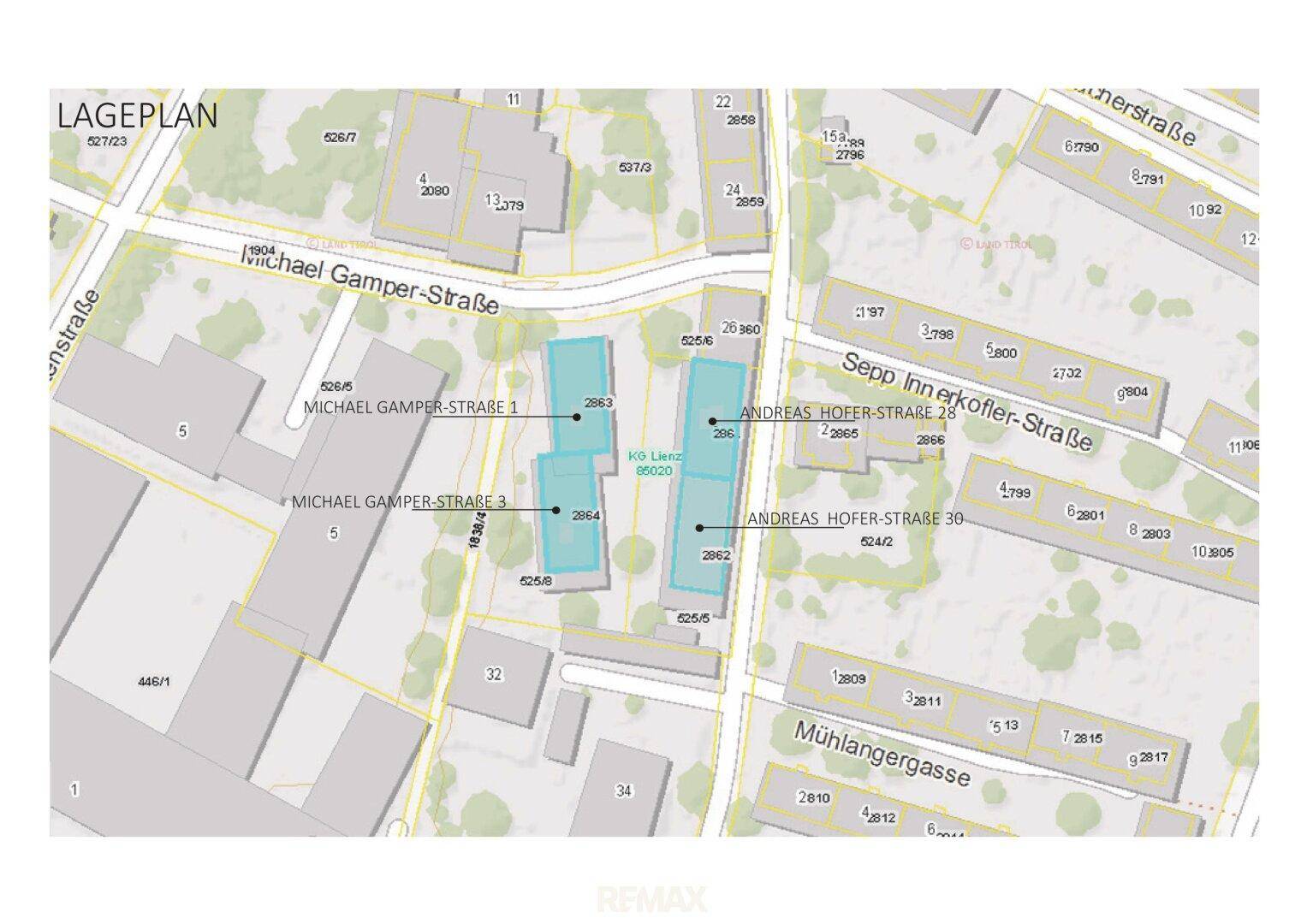Lageplan