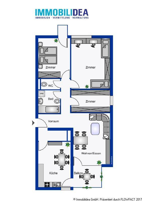 Grundrissplan