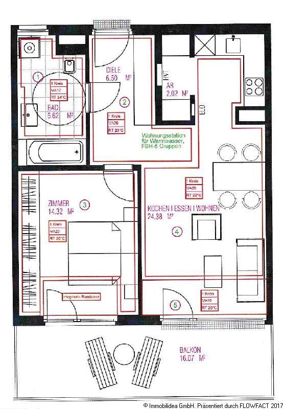 Grundrissplan