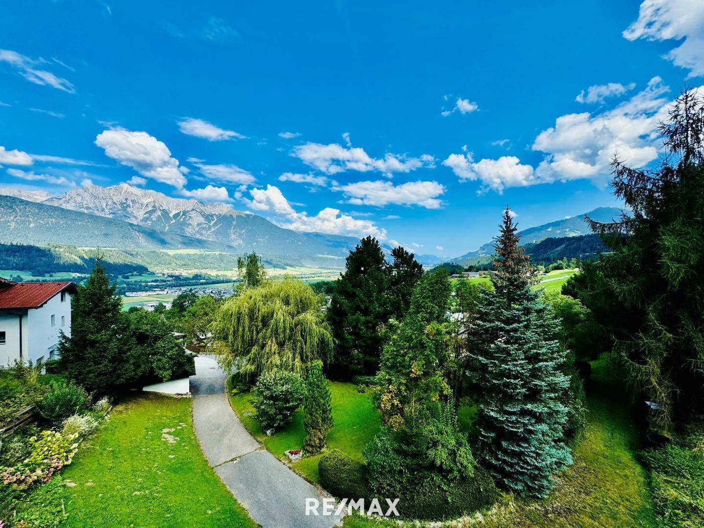 Blick von der Terrasse Wohnung 2 Nord