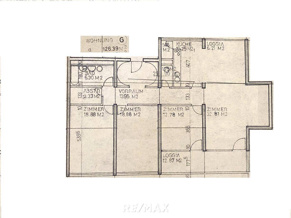 Grundriss Wohnung