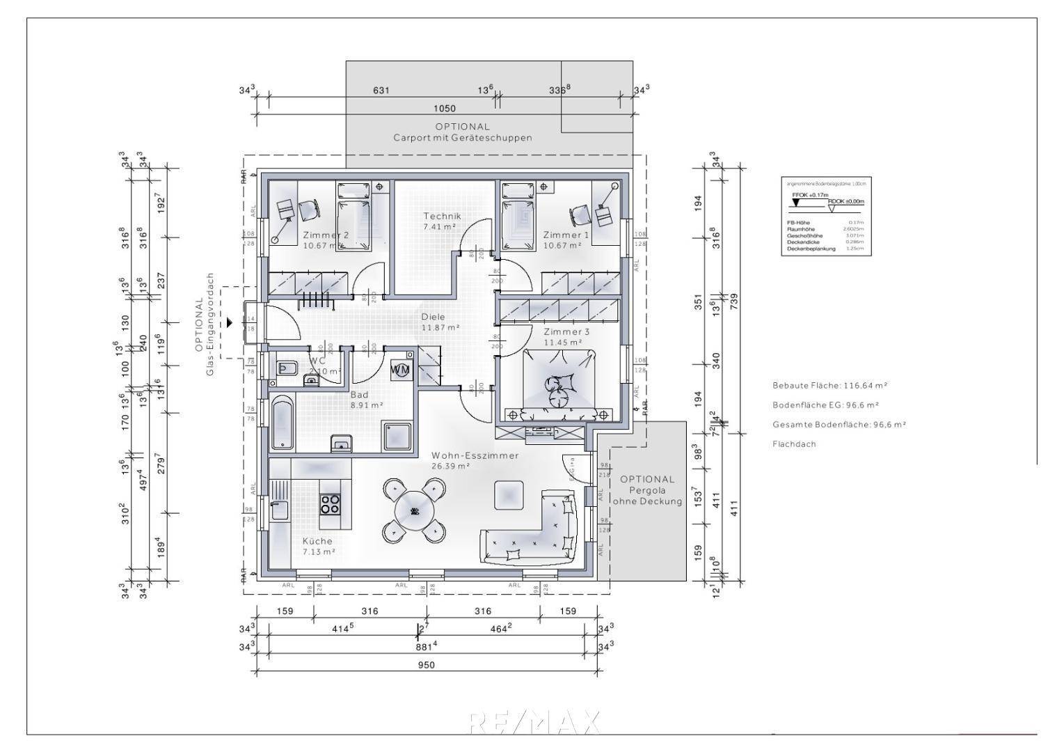 Grundstück - Prutz - Plan