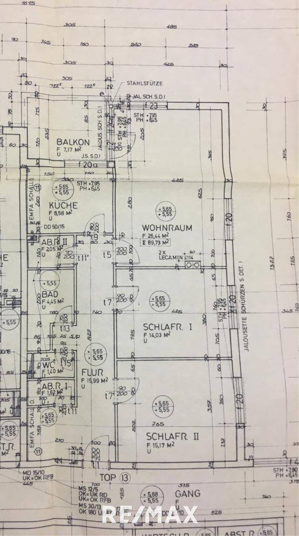 Wohnung - Plan