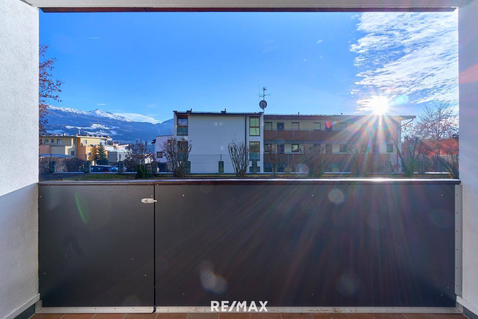 Balkon und Aussicht