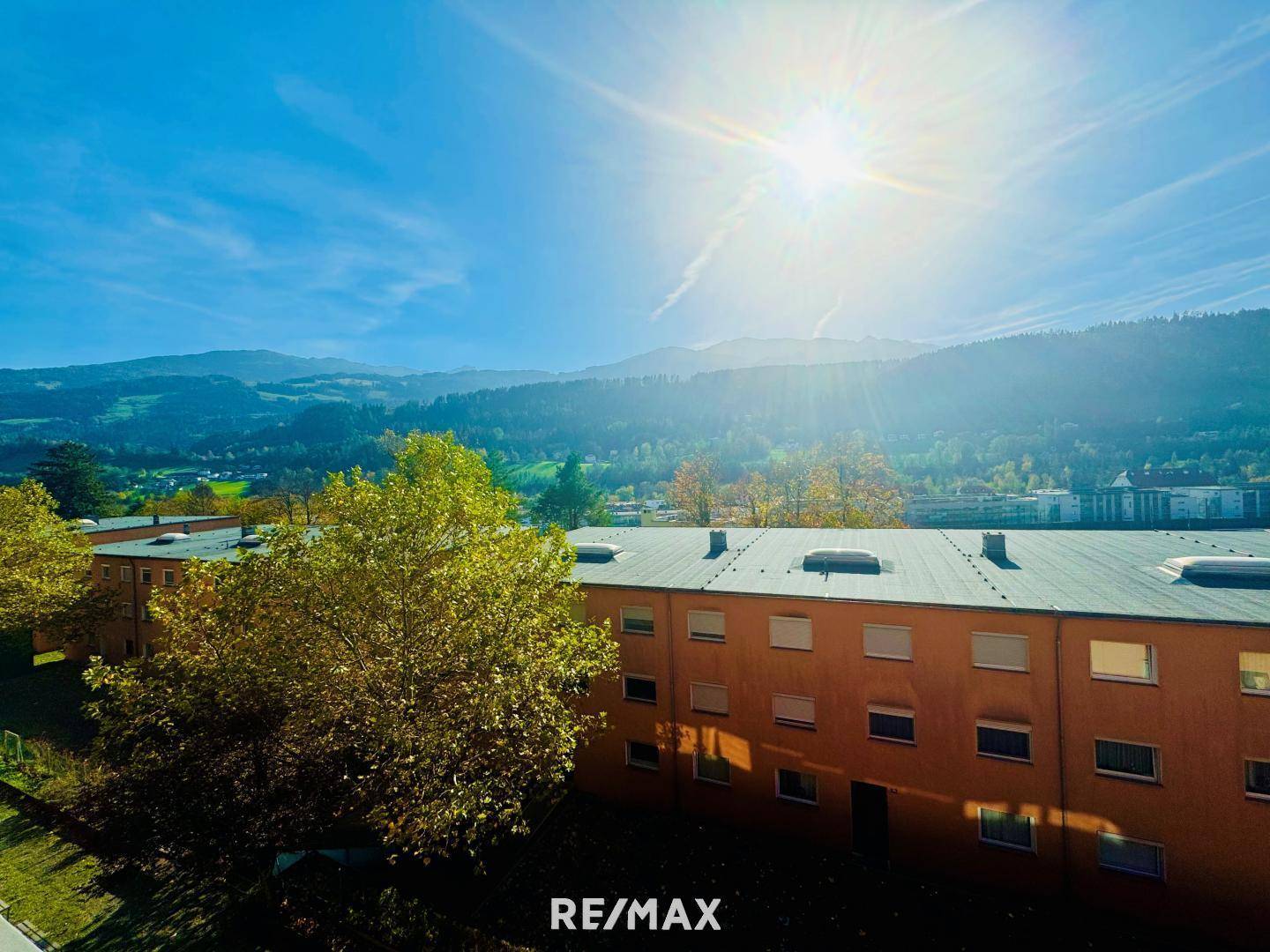 Aussicht vom Balkon Ost