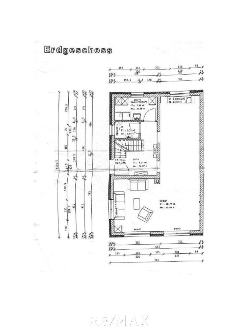 Plan Erdgeschoss