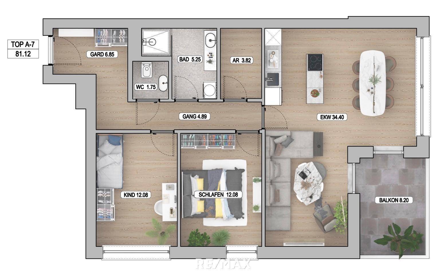 Wohnung - TOP A07