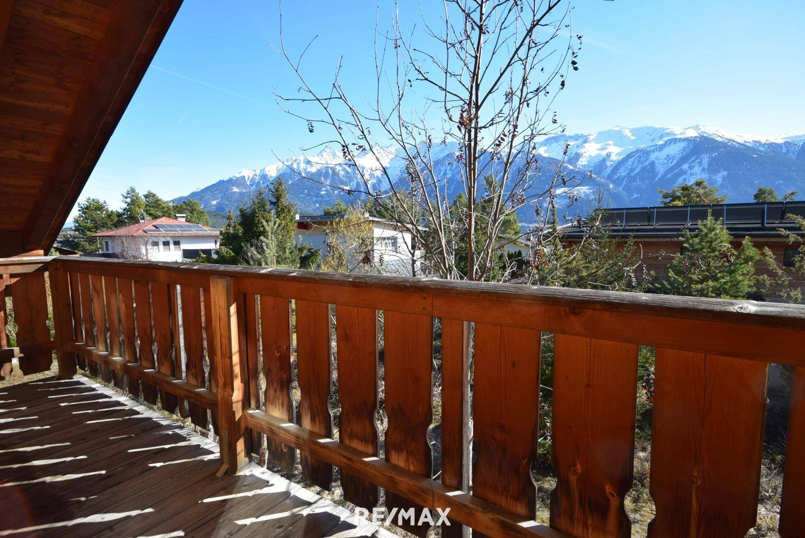 Balkon im Obergeschoß