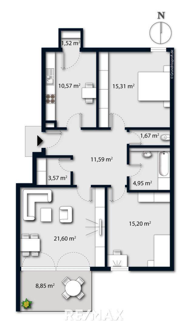 Grundrissplan
