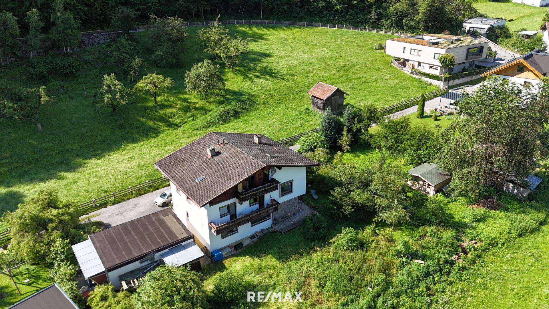 Ried - Haus - Luftaufnahme