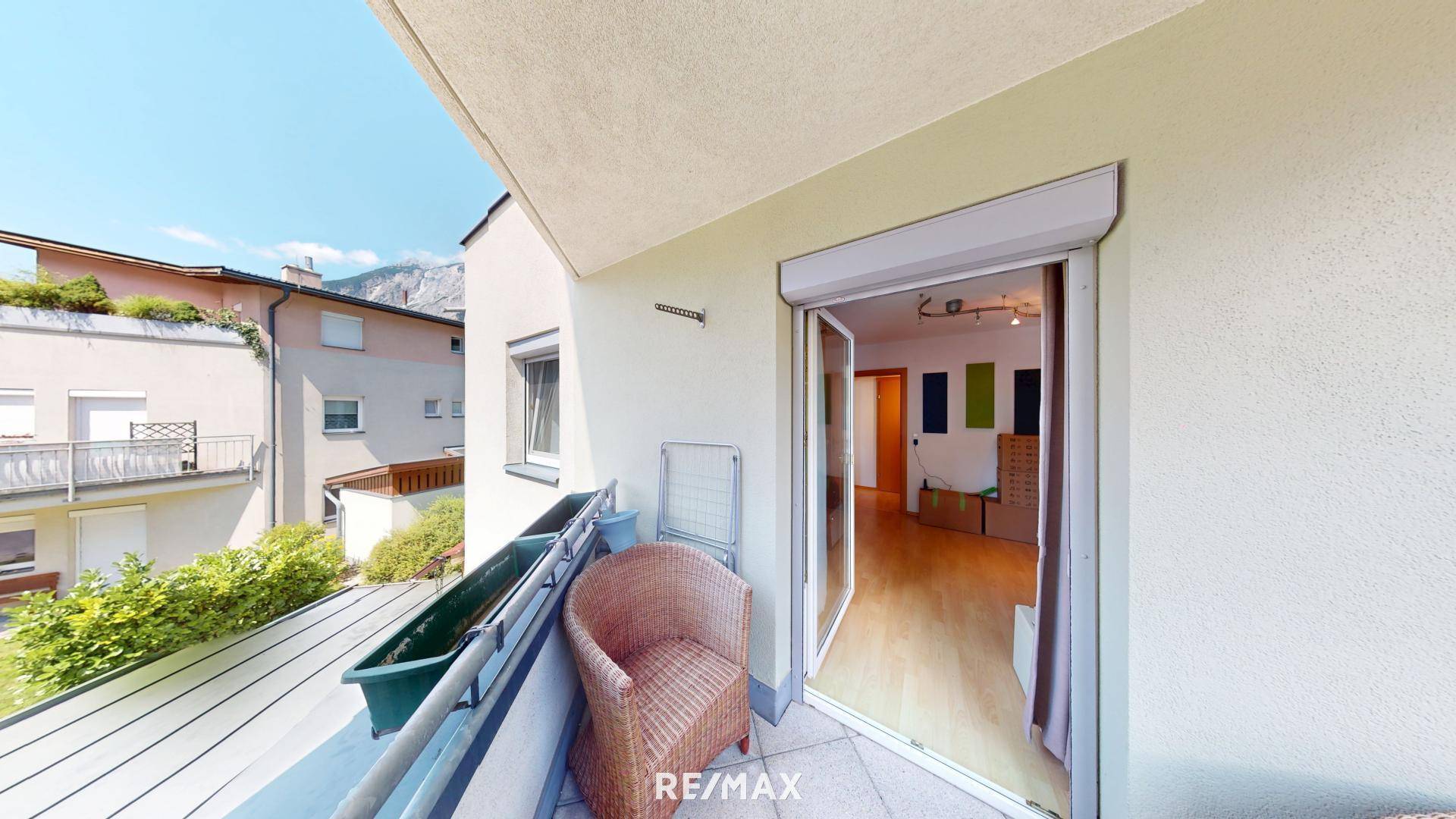 Wohnung - Ötztal Bahnhof- Balkon