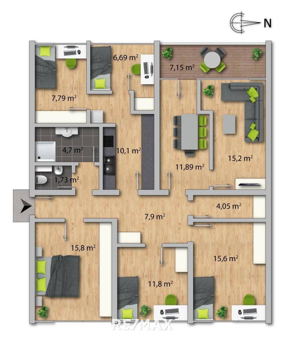 Grundrissplan