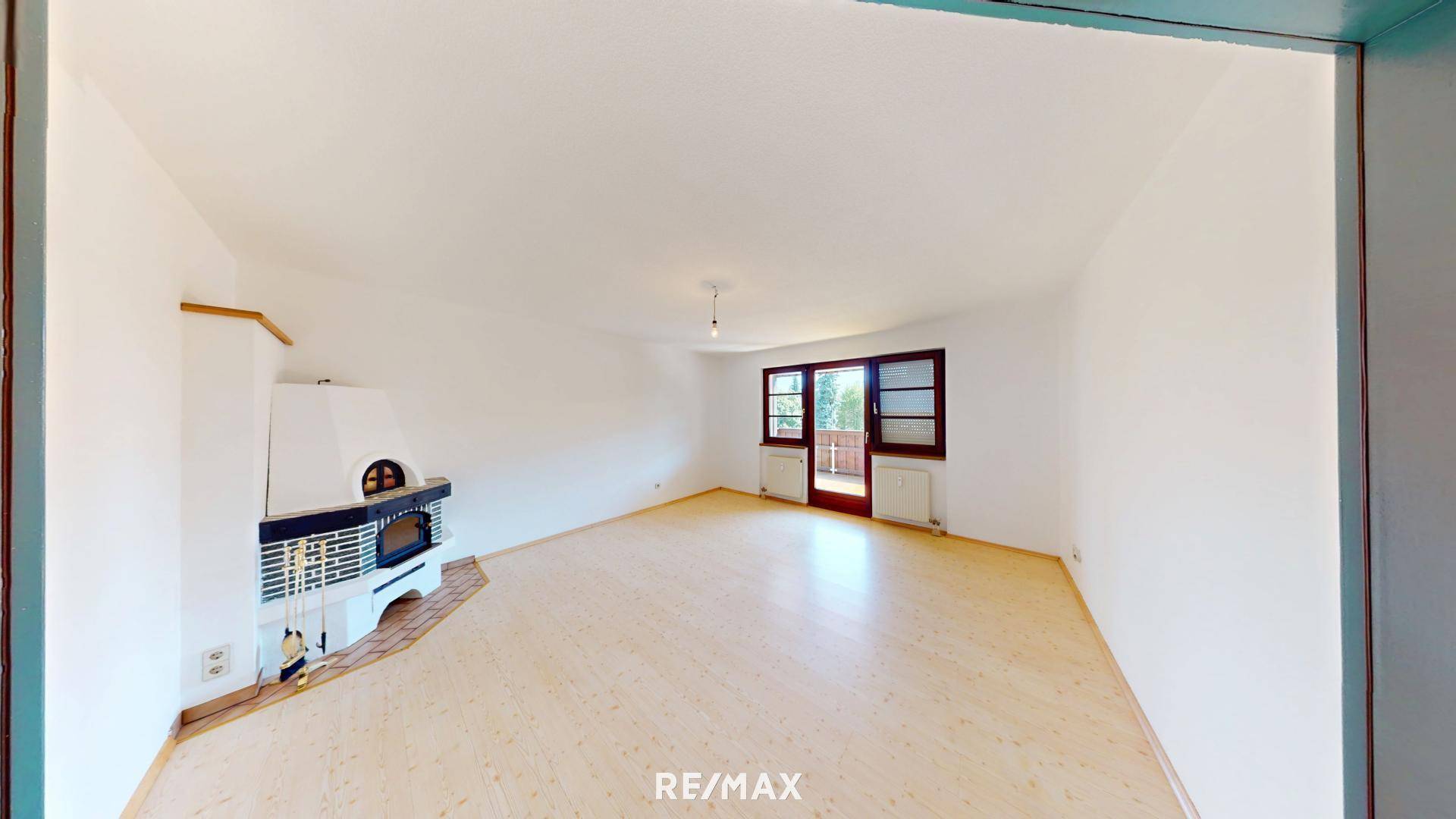 Wohnzimmer mit Ofen