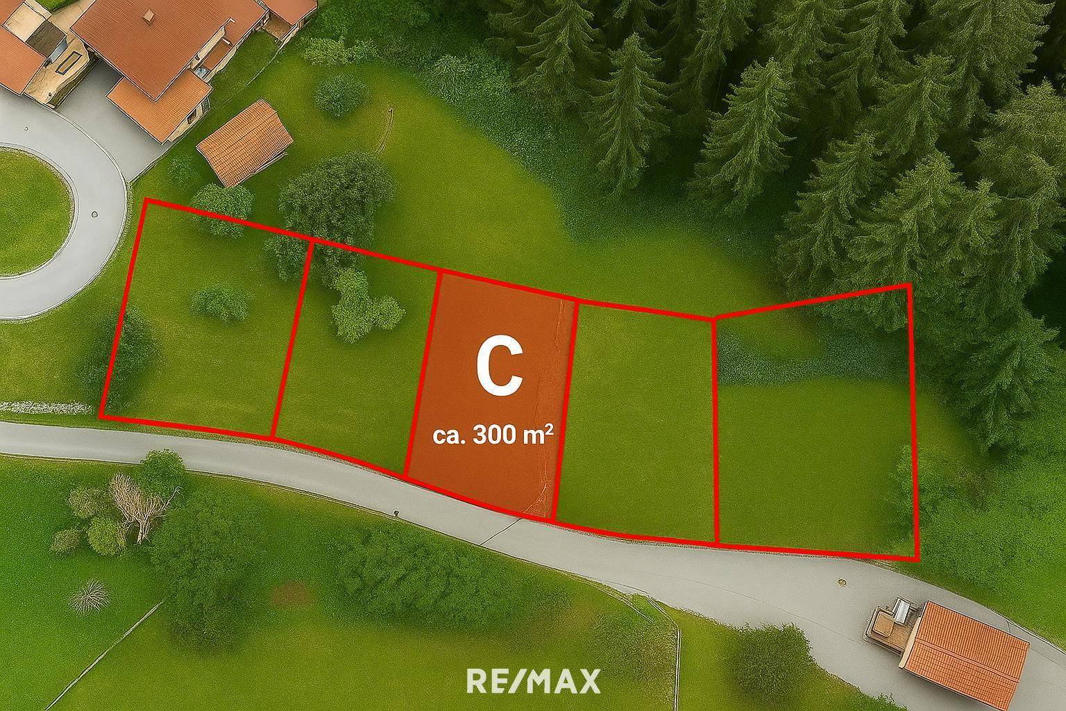 Grundstück - Landeck - schematisch dargestellt