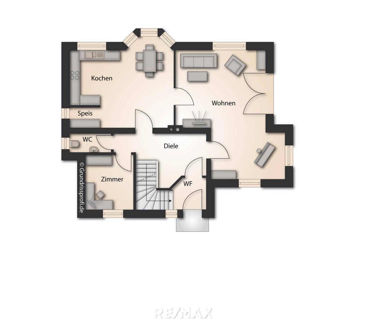 Grundriss 1. OG