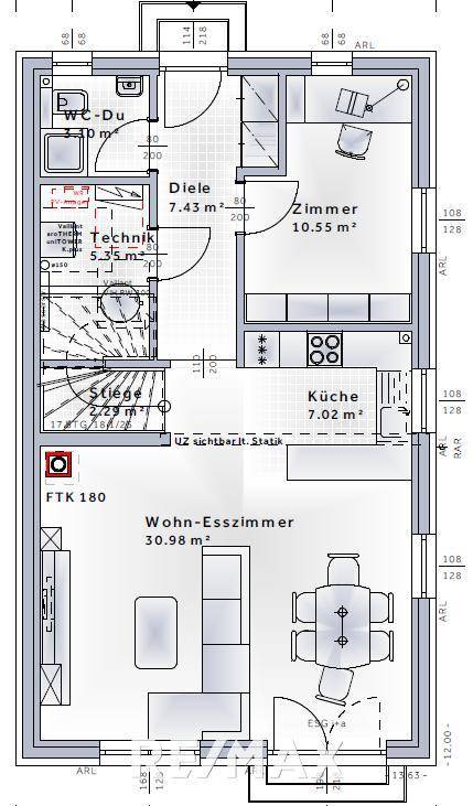 Zams - Grundriss EG