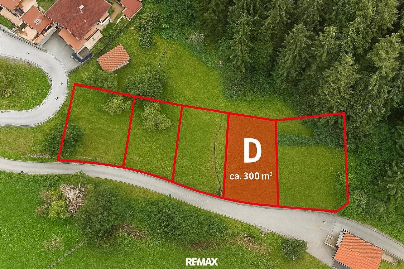 Grundstück - Landeck - schematisch dargestellt