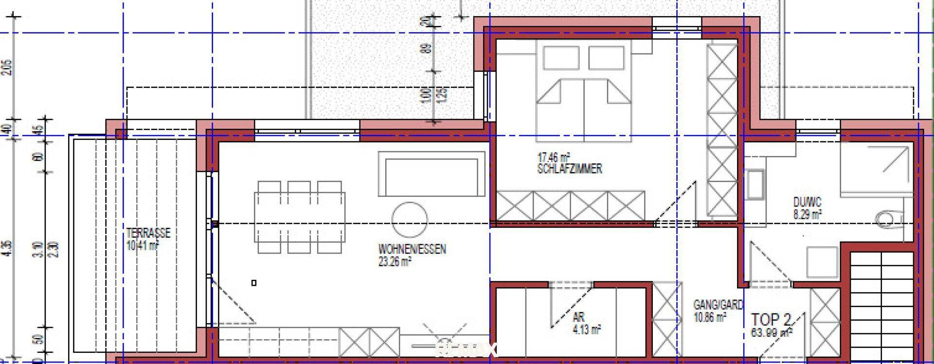 2 Zimmer Neubau-Wohnung Top 2 - Ansicht 5