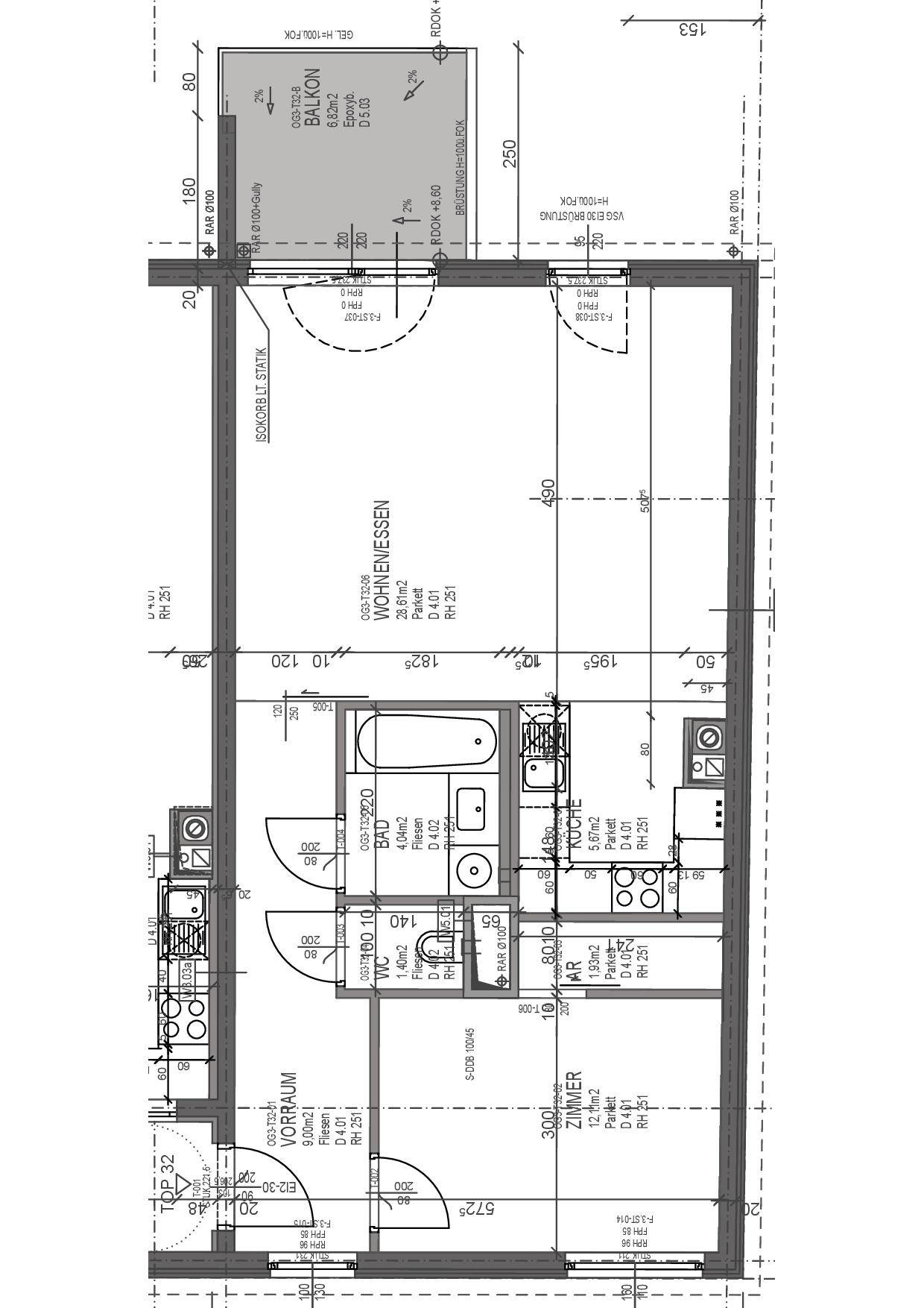 Plan Kastnerg. T.32