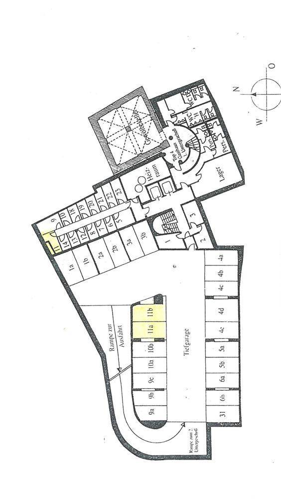 Plan /2 Tiefgaragenabstellplätze und Keller