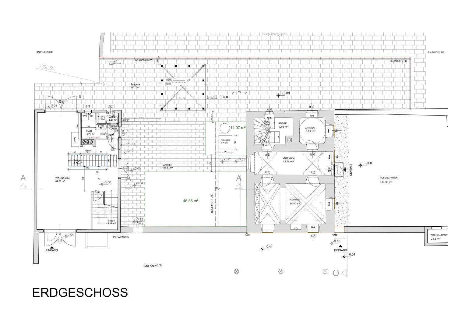 Plan Erdgeschoss