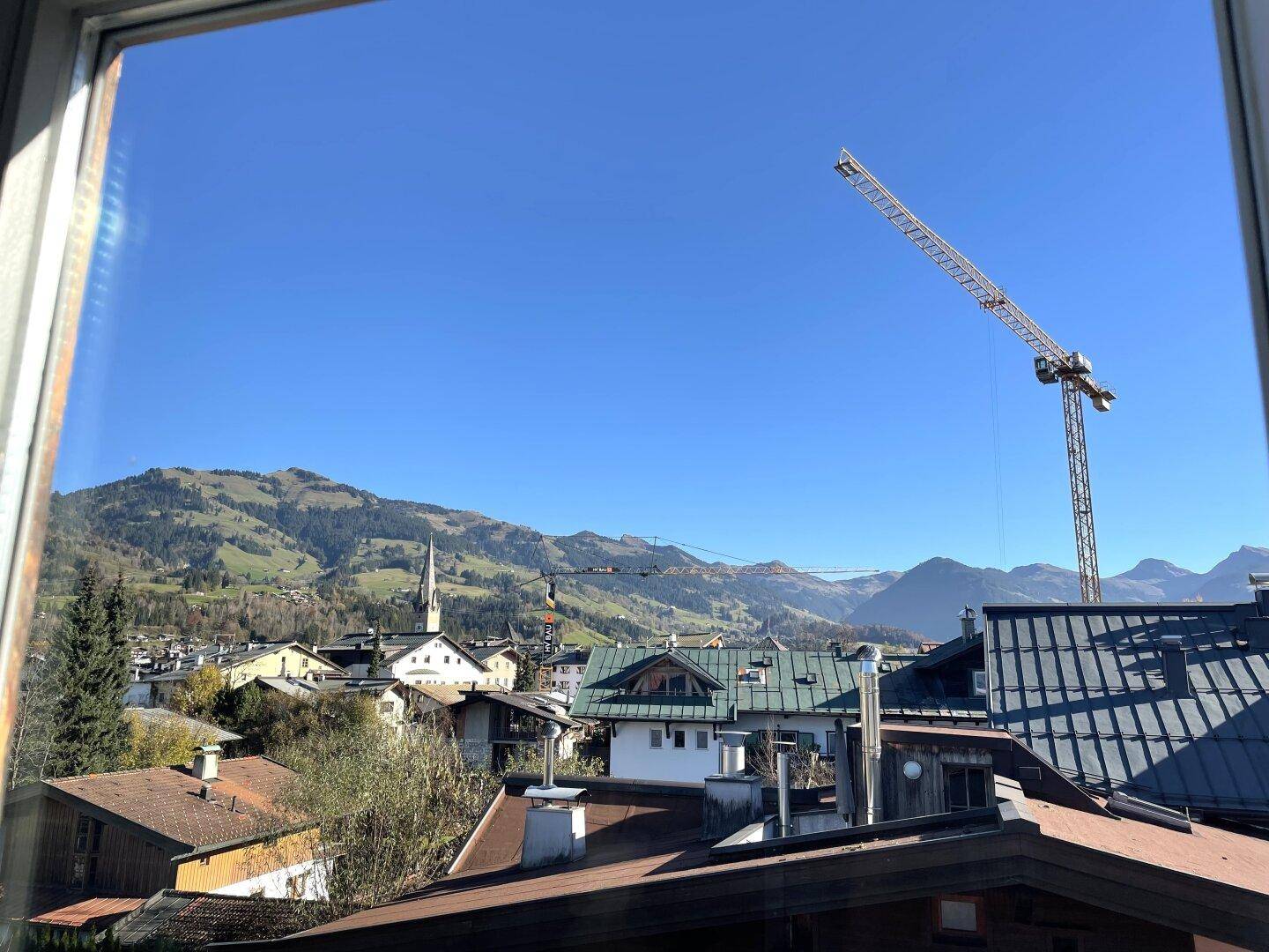 Dachfenster Richtung Bichlalm