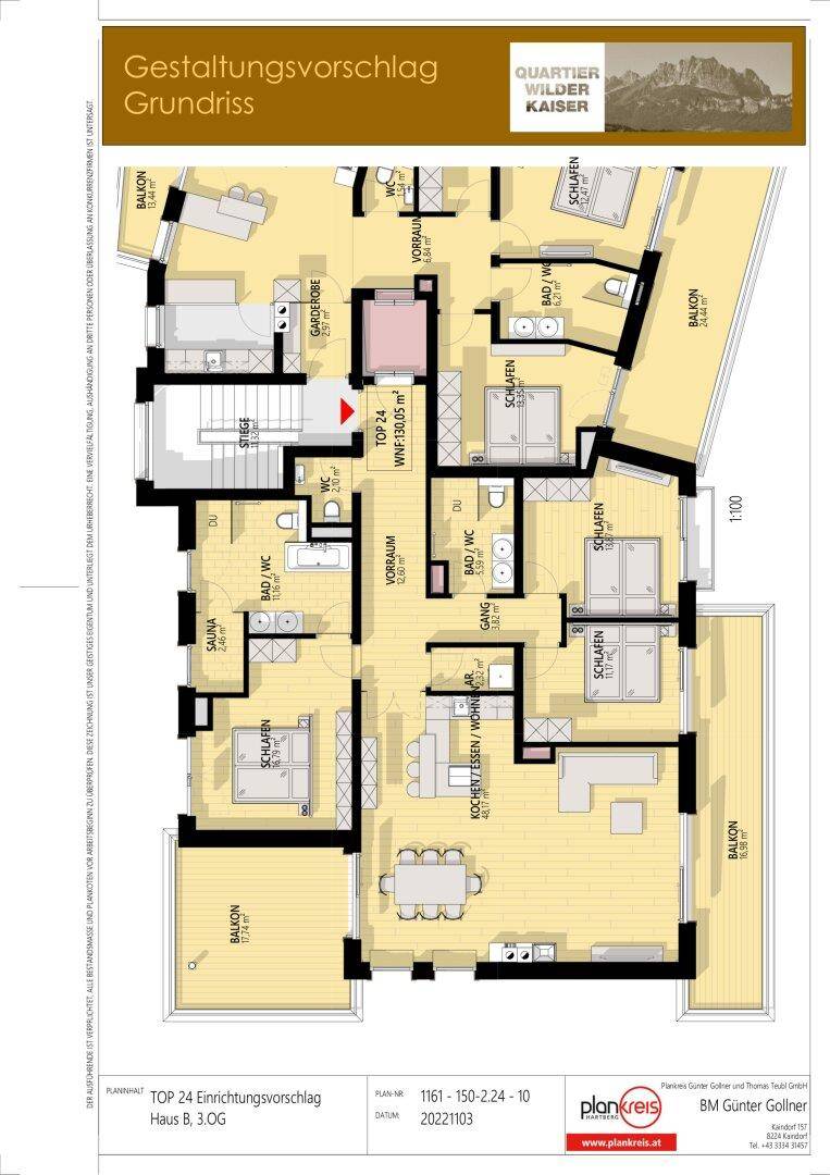 Attraktives Penthaus am Fusse des Wilden Kaisers – pohled 3