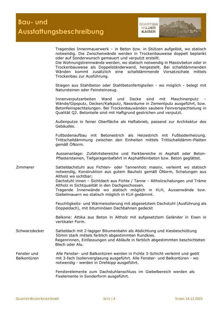Attraktives Penthaus am Fusse des Wilden Kaisers – další