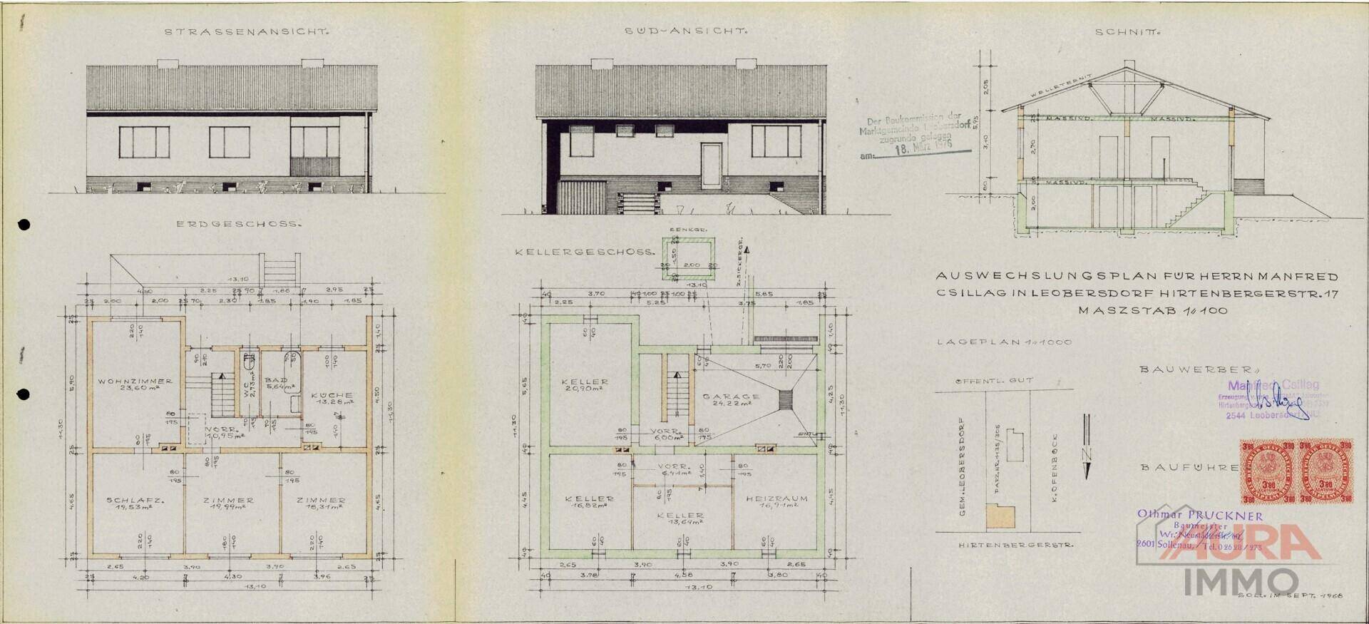 196809 Plan Haus 2544 - Hirtenberger Straße 17