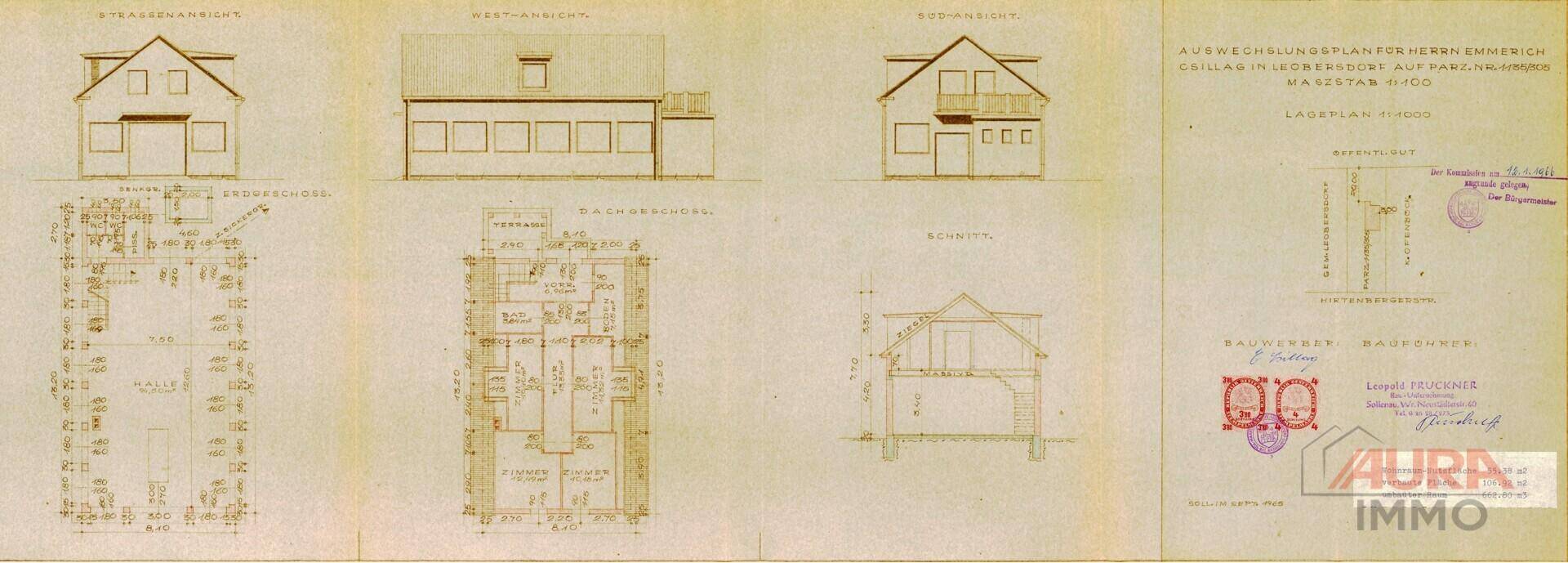 196509 Plan Halle 2544 - Hirtenberger Straße 17