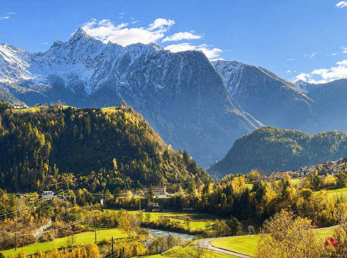 Doppelhaushälfte in Sautens (Ötztal) mit Blickins Grüne und ansprechender Außenanlage - Ansicht 6