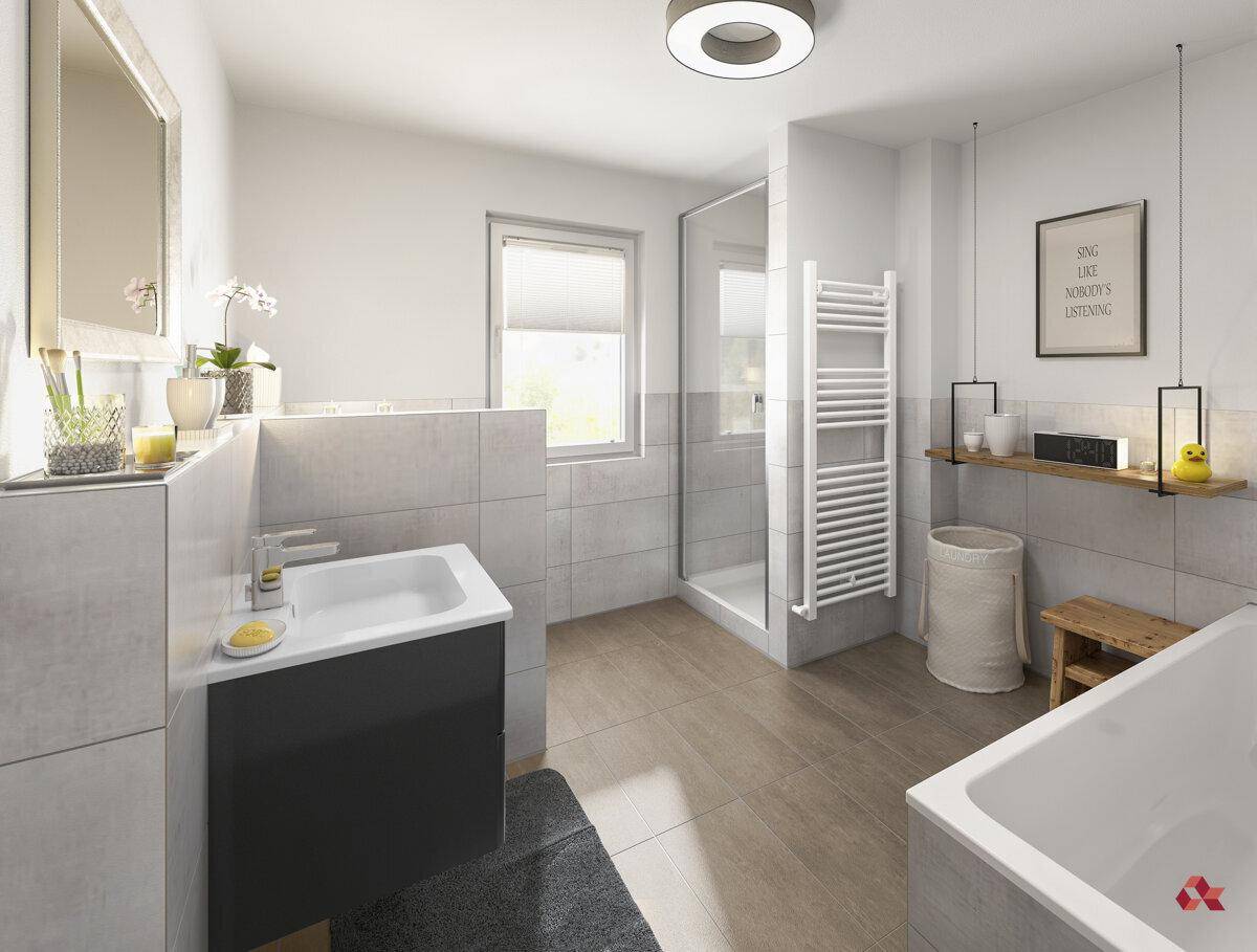 Neubau-Ziegelmassivhaus mit Grundstück in sonniger Ruhelage am Sonnberg in Niederau - Ansicht 4