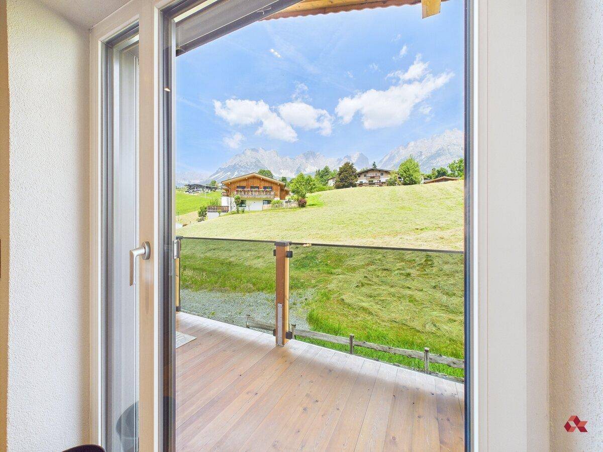 Ausblick Schlafzimmer