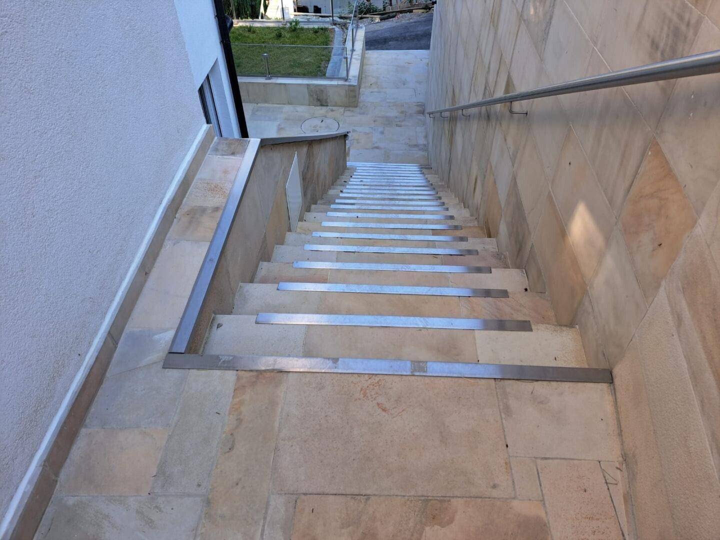 Treppe Zugang zum Haus