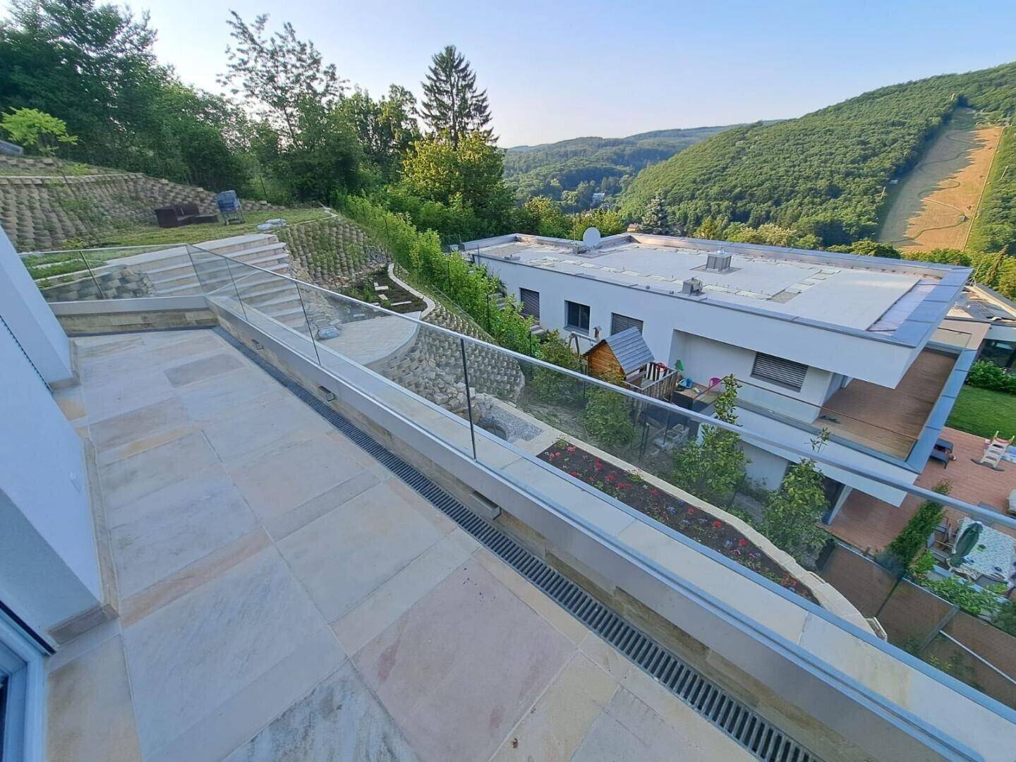Terrassenblick