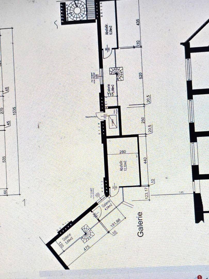 Galerieplan