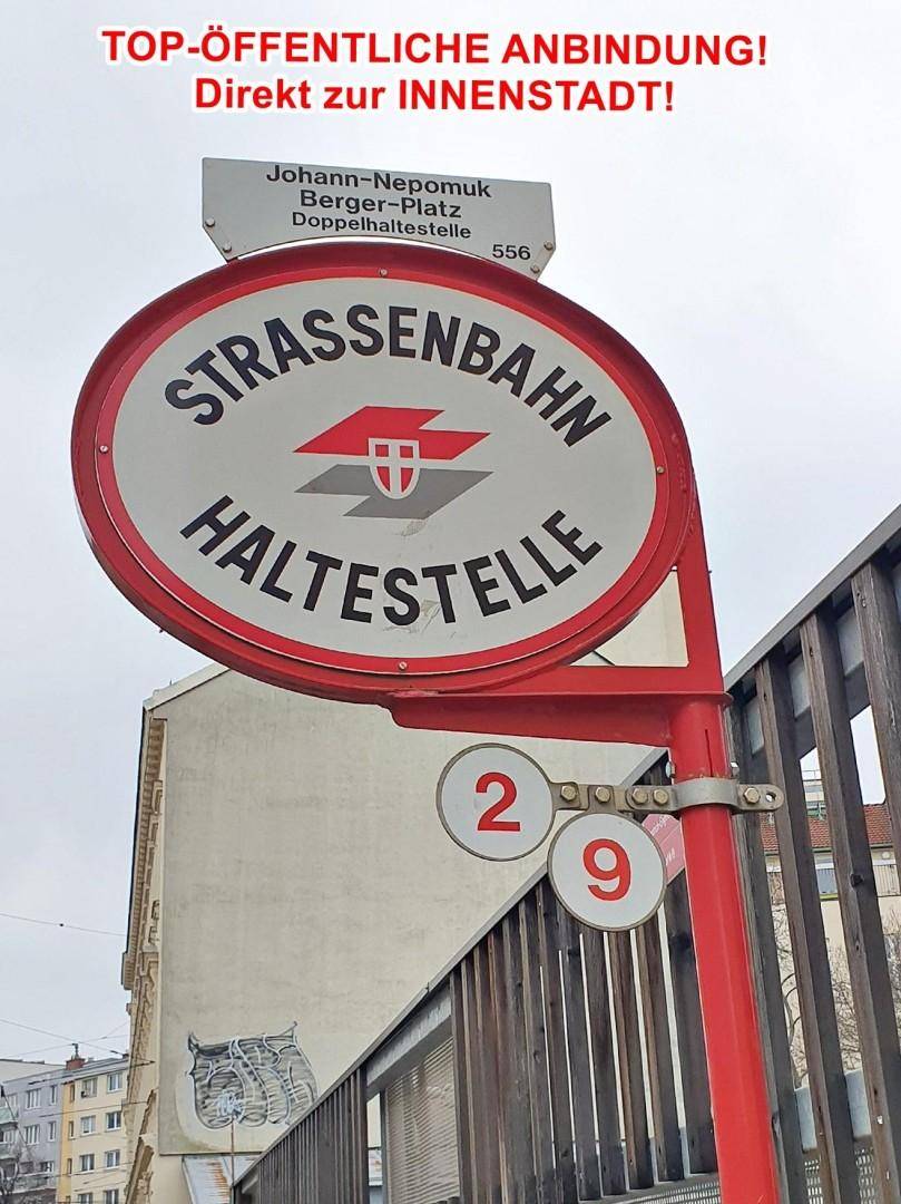 Direkte Straßenbahn-Anbindung L2 zur Innenstadt