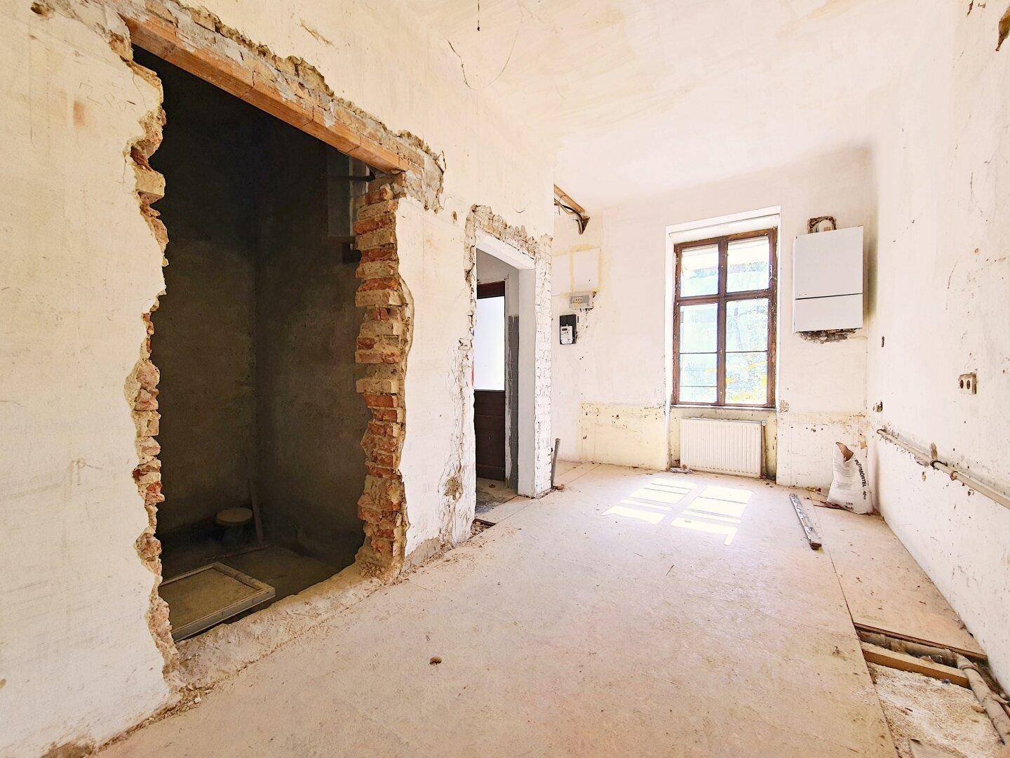 Küche | Badezimmer (Lichthof)