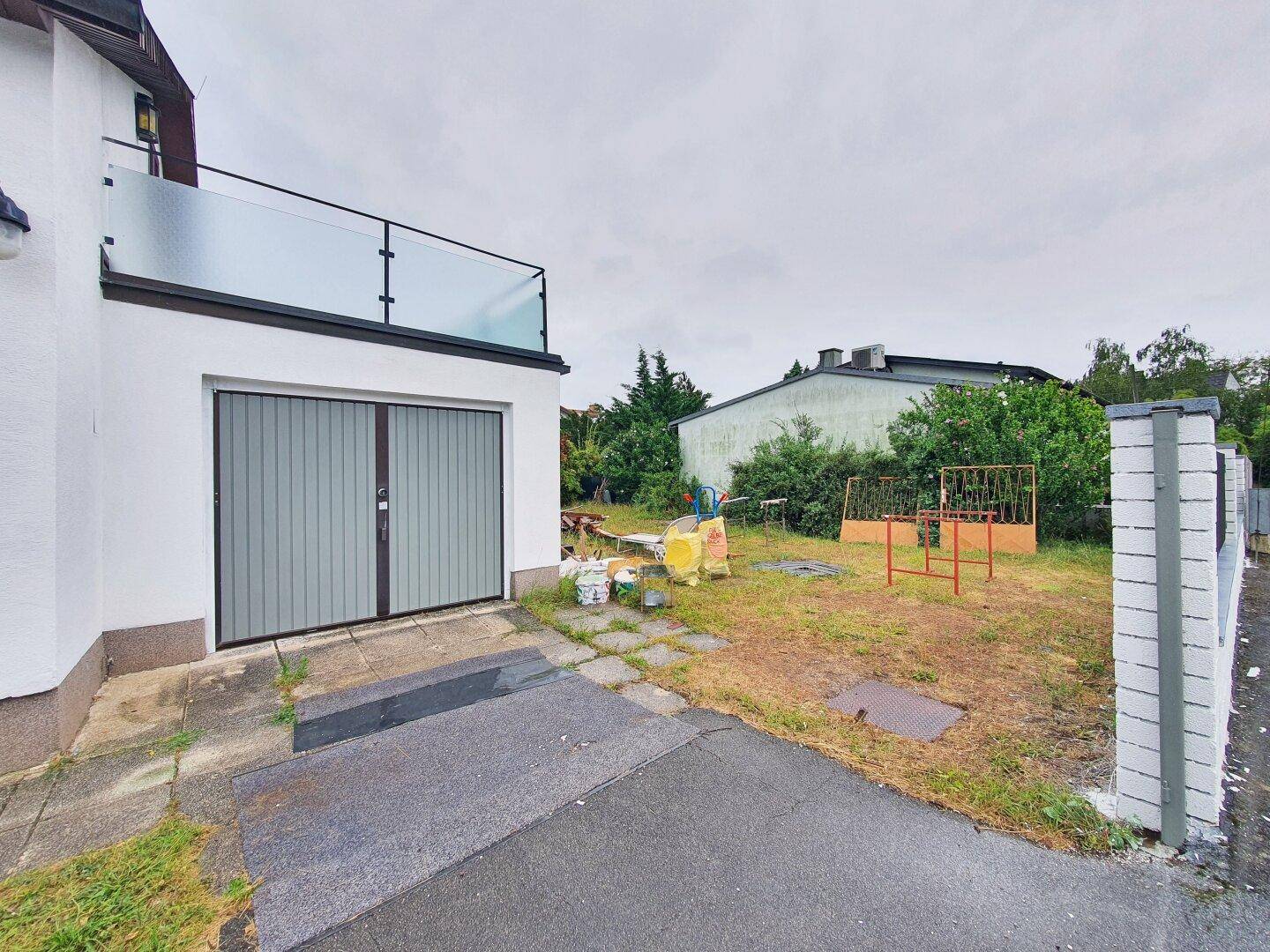 Garage Zufahrt