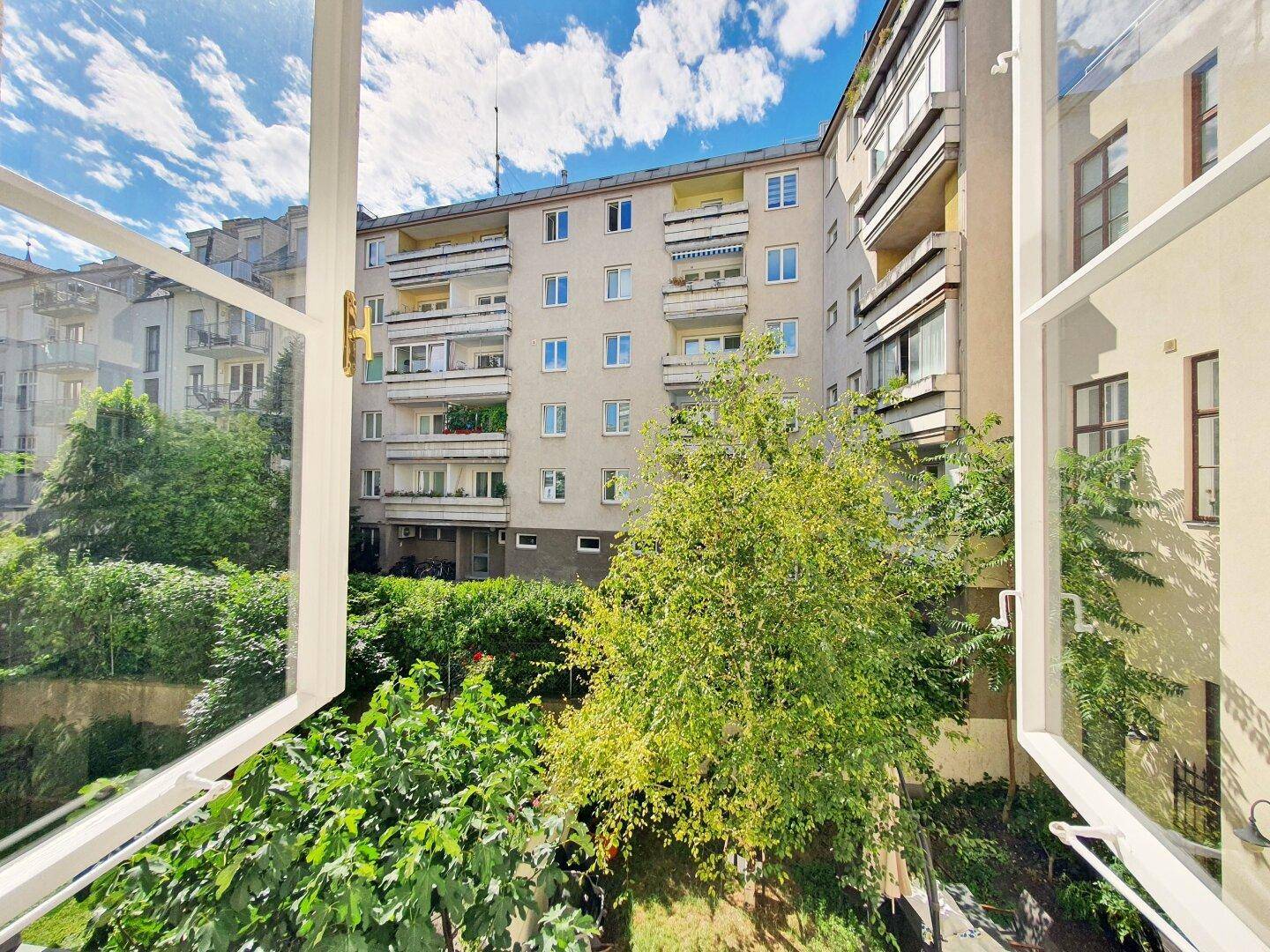 Ausblick - Gartenseitig