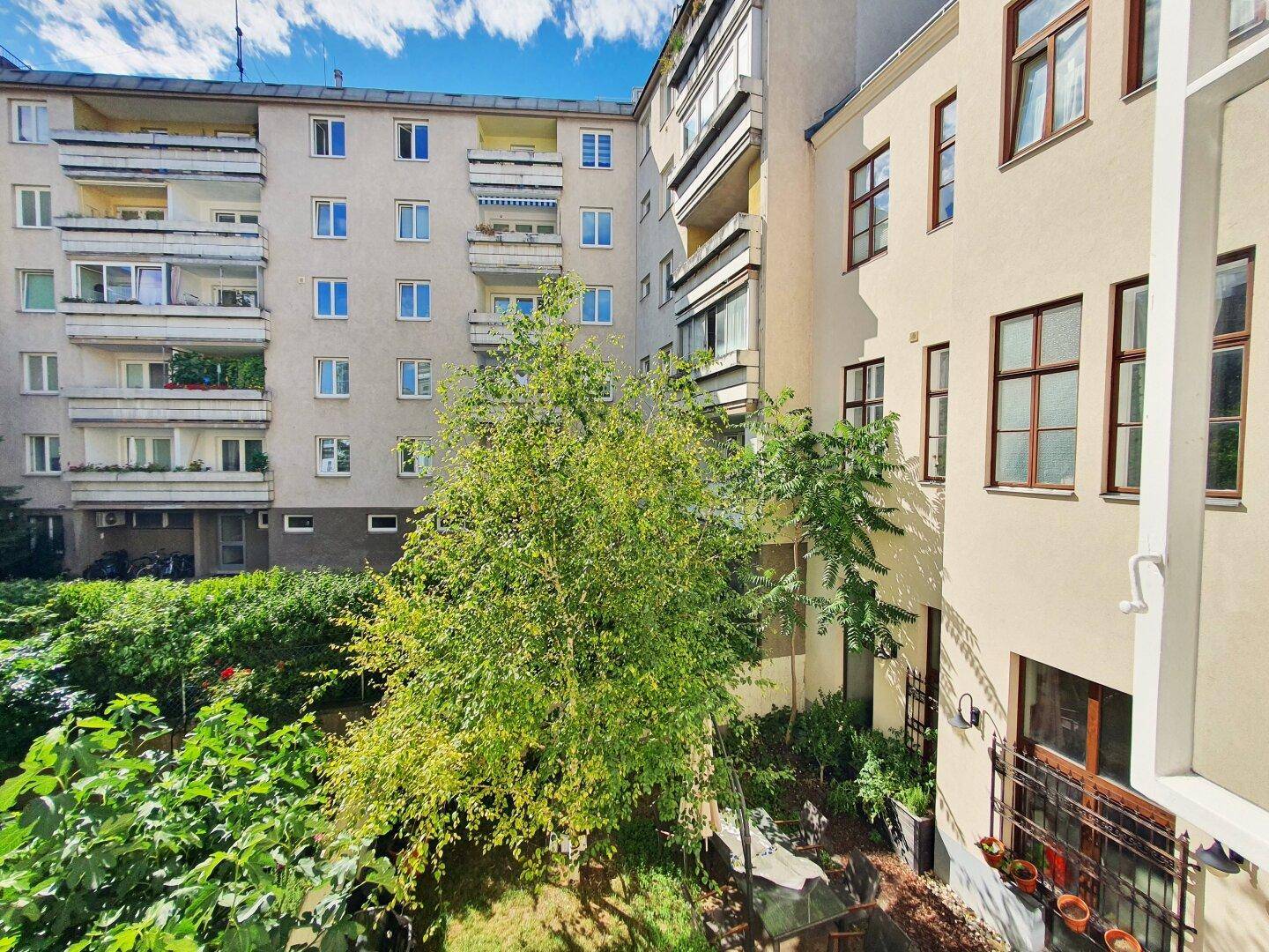 Ausblick - Gartenseitig