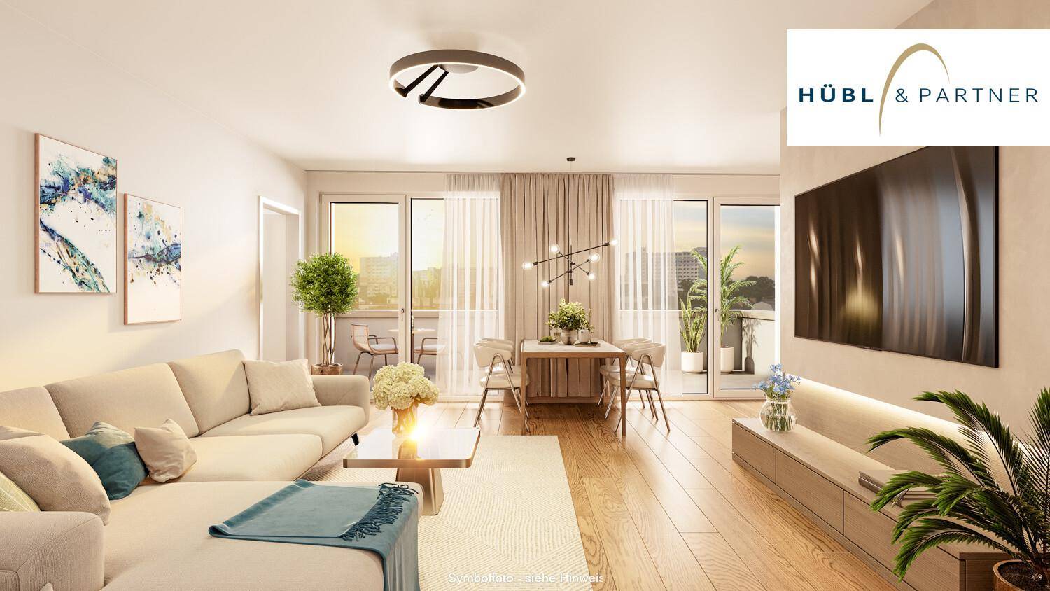 LIVE21 | 2-Zimmer Wohnung mit Terrasse | Nahe KH Nord &amp; SCN – pohled 4