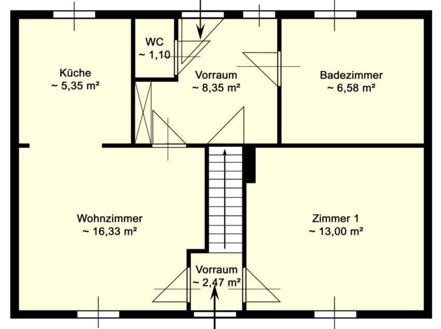 Erdgeschoß Skizze