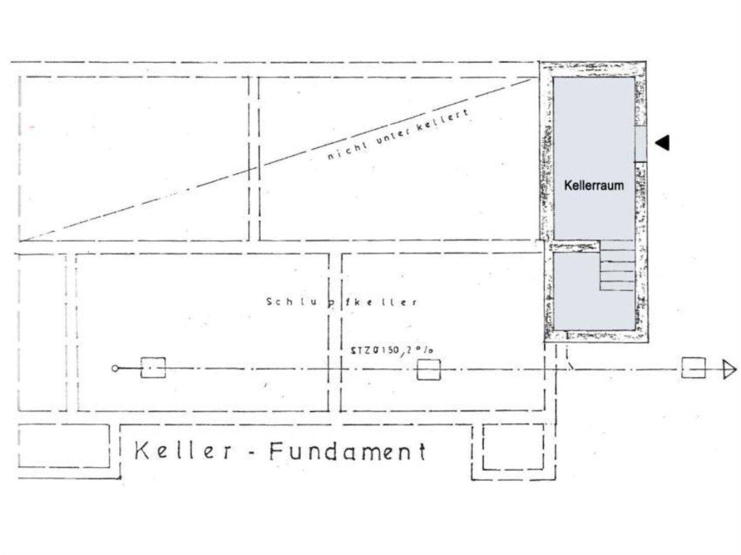 Grundriss Skizze KG